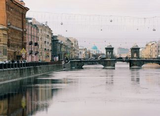 Sankt Petersburg w okresie zimowym