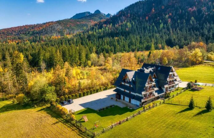 Dobry hotel z widokiem na Tatry