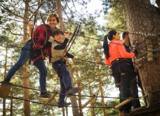 Sezonowe eventy firmowe – wiosna, lato i zimowe integracje w Pyrland Parku Linowym Park Linowy